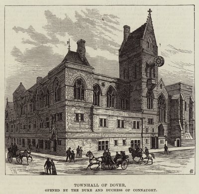 Hôtel de ville de Douvres, inauguré par le duc et la duchesse de Connaught - Frank Watkins